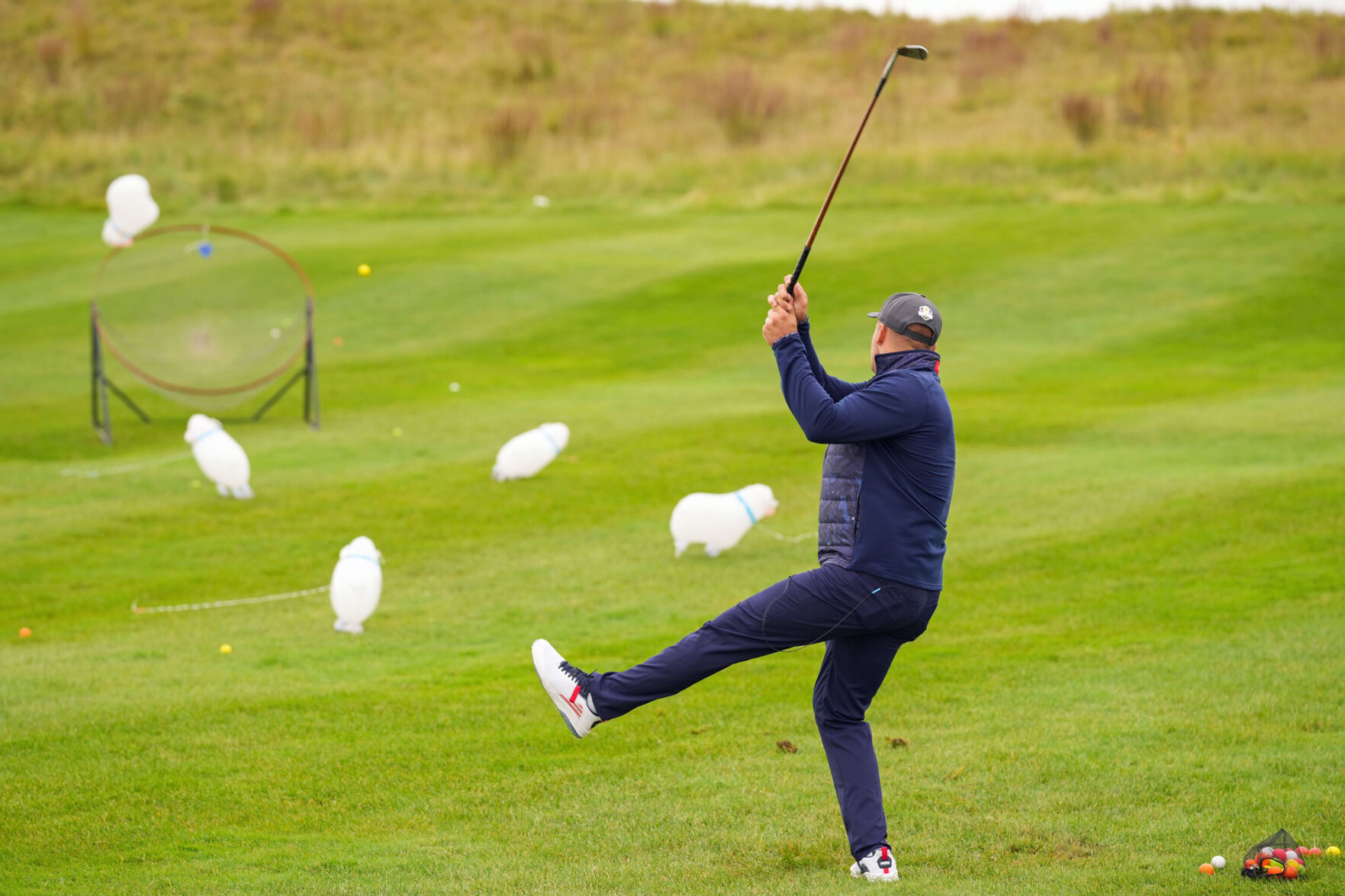 Bryson DeChambeau, Ryder Cup practice